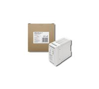 Qoltec Alimentatore DIN 60W 12V 5A Slim Bianco 50912