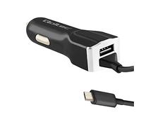 Qoltec Car Charger | 12V-24V | 5V/3.4A | USB + Micro USB