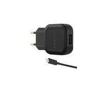 Qoltec Caricatore USB 12W 5V 2.4A + cavo USB-C 50184