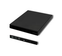 Qoltec Case/alloggiamento per unità ottica CD/DVD SATA | USB 2.0 | 9,5 mm
