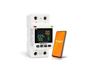 Qoltec Contatore monofase elettronico wattmetro 50981