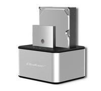 Qoltec Dockingstation für 2x HDD/SSD | 2.5"/3.5" SATA | USB 3.0 | Klonen