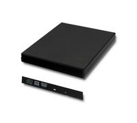 Qoltec Gehäuse/Einschub für optisches Laufwerk CD/DVD SATA | USB 2.0 | 12.7mm