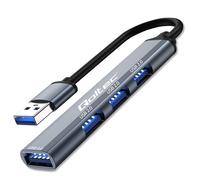 Qoltec Hub Adapter USB 3.0 4w1 | USB 3.0 | 3x USB 2.0