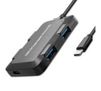 HUB USB Qoltec 3.1 typ C - 4 Porty U