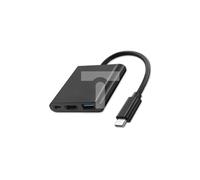 Qoltec Hub USB-C 3.1 3 in 1 USB 3.0 HDMI 4K 50430