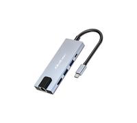 Qoltec Hub USB-C 5 in 1 PD 100W 2x USB HDMI 4K 53795