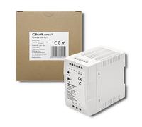 Qoltec Hutschienen-Netzteil | 96W | 24V | 4A | Weiß | Slim