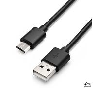 Qoltec Kabel USB A męski | micro USB B męski | 1m | BULK