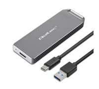 Alloggiamento disco rigido 52266: M.2 PnP SATA III, USB 3.1 alluminio QOLTEC