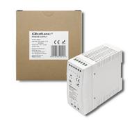 Qoltec Netzteil für DIN-Schiene | 40W | 12V | 3.33A | Weiß | Slim