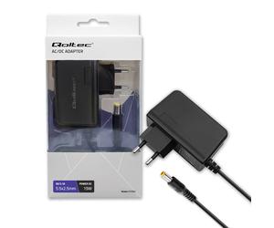 Qoltec Netzteil Steckernetzteil 19W | 9V | 2.1A | 5.52.5