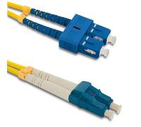 Qoltec - Optic patchcord sc/upc-lc/upc sm 9/125 g652d 1 m