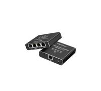 Qoltec Splitter Ethernet mini switch 1x4 RJ45 52293