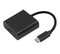 Qoltec 50375 cavo di interfaccia e adattatore USB 3.1 type C HDMI A Nero