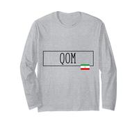 Qom Country Iran Family Trip Iranian Bambini Uomini Donne Maglia a Manica