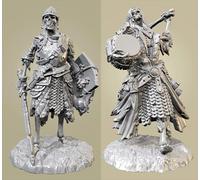 QOMJSDLP 1/35 Soldato samurai dell'inferno antico Kit di modello in resina, non dipinto e non assemblato (2 figure)//T6A5b25
