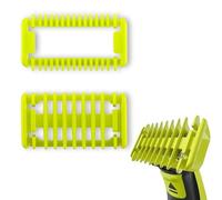 QOMJUFA 2 pcs per philips oneblade, Pettini per Rasoio Corpo, Pettini da Barba, Shaver Body Hair Guards, Pettini per Pelle e Corpo, per Philips QP25XX/QP26XX/QP65XX/QP66XX