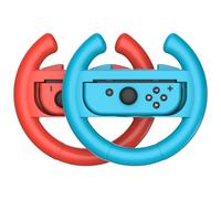 QOMJUFA Volante per Switch & Switch OLED, Volante da Corsa Joy-Con, Ideale per Mario Kart 8 Deluxe [2 pack]