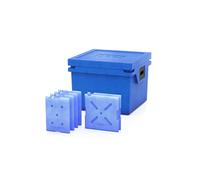 QOOL Box L - Contenitore refrigerante high-tech senza elettricità - Raffreddamento o congelamento - 43 litri (Box L - Cool -2°C | +2°C)