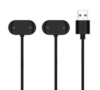 Qoosea [2-Pack Cavo di Ricarica per Amazfit GTR 4/GTR 3/GTR 3 Pro, Dock di Ricarica per Amazfit GTS 3/T-Rex 2, Caricabatteria Magnetico USB Cavo di Ricarica di Ricambio