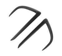 QOPUYNH Lampada Nebbia Griglia Auto Car Front Fog Light Blade Trim Light Eyebrow Wind Knife for Model Y 2019-2023 ABS Fog Lamp Decorate Bumper Cover Sticker(Matte Carbon Fiber)