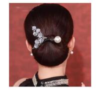 Qosigote Peacock Display Angel Wings Elegant Hair Bun Maker, Bun Makers For Women's Hair, Style Elegant Lazy Hair Curler, Hair Bun Maker, Ocean Blue Feather Hairpin Elegant Hair Accessories (M)