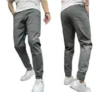 Qosigote Vogany Cargo Pants,Vogany Comfortable Cargo Pants with Great Storage Capacity, Loose & Casual, Lightweight Fast Dry Stretch Sweatpants for Men Travel Hiking (Gray,38(95-105kg))