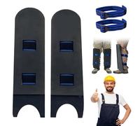 Qosneoun Crawler Climber Knee Pads, Kneepads for Work, Knee Crawler Knee Pads for Attic, Self-Supporting Adjustable Foam Kneepads with Adjustable Wrap Straps (1 pair)