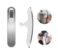 QOTSTEOS Bilancia ad arco digitale, 110 lbs con arco Object223; en Recurve Bolzano con display LCD, in acciaio inox per la caccia, Gep228 (argento)