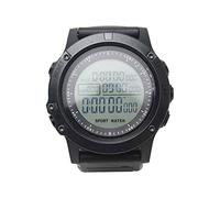 QOTSTEOS Cronometro sportivo digitale professionale per arbitro portatile, impermeabile, con display LCD, luce notturna, impermeabile, per allenatori sportivi, colore: nero