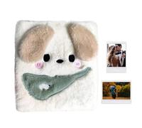 Qoukonao Cartella fotografica,Peluche A6 libro morbido - Organizza Idol Scrapbook | Per la raccolta di feste personali viaggio quotidiano ricordi stile di vita scuola a casa