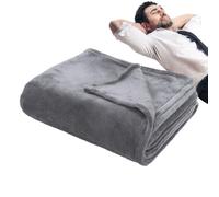 Qoukonao Coperta in pile, lavabile, calda, double face, 150 x 110 cm, in morbido pile, per camere, autunno, donne, Natale, casa, ragazza, divano, camera da