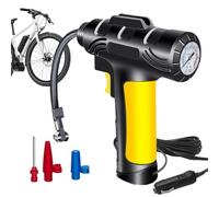 Qoukonao Gonfiapneumatici Portatile per Auto | Attrezzi per Gonfiaggio con Display della Pressione,Pompa Aria Portatile per Pneumatici Autoveicoli | Per Auto Moto Bici Palloni Veicoli