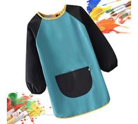 Qoukonao Grembiuli Da Pittura Per Bambini | Grembiuli Artistici Per Pittura E Cucina Per Piccoli Artisti,Per Laboratorio Creativo Cucina Festa In Classe