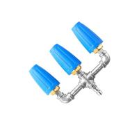 Qoukonao Punte per Idropulitrici ad Alta Pressione | Rotazione Potente A 360 Gradi,Sostituzione Di Ugelli Per Idropulitrici | Per Cortili Giardini Verande Prati Balconi Terrazze Viali Sentieri