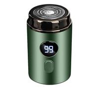 Qoukonao Rasoio Elettrico da Viaggio per Uomo,Trimmer per Barba - Rasatore Elettrico Display LED per Corpo Ascelle Petto Gambe | Corpo Gambe Ascelle Petto per Marito e Ragazzo