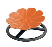 Qoukonao Sedia girevole sensoriale, a forma di , antiscivolo, calmante, girevole, per bambini, per compleanno, Natale, casa, interni ed esterni, per bambini