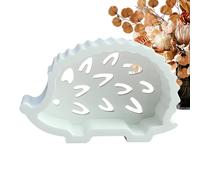 Qoukonao Stampi in silicone a forma di riccio 3D, stampi in silicone a forma di animale, stampo per cemento, gesso, candele, fondente, alimenti, dolci, torte di ghiaccio