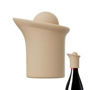 Qoukonao Tappo per Bottiglia di Vino | Tappo in Silicone per Champagne e Vino,Protettivo Antigoccia per Cucina Bar Viaggio Campeggio Picnic Festa Ristorante Vacanza Champagne Birra Vodka