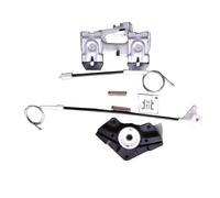 QOWIRUT Alzavetro Elettrico Compatibile Con Skoda Per Octavia 1996-2000 2001 2002 2003-2009 Kit Riparazione Regolatore Finestrino Posteriore Sinistro Destro 1U0839461B 1U0839462B(Rear Right)