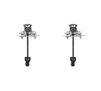 QOWIRUT Sinistra Destra Ferma Cinghia Compatibile con Peugeot per 308 2007-2013 per 408 2010-2013 Cerniera della Porta Posteriore Arresto Cinghia di Controllo Limitatore 2X 9181.N3