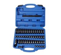 QOWIRUT Strumenti sincro Motore Compatibile con Toyota pour Corolla 2005 2006 2007 2008 2009 2010 1,8 L Outil De Montage Et Démontage Bagues Joints Moyeu Roue Kit 52 Pezzi