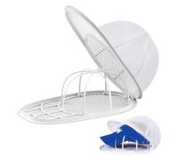 QOWUXHZ 1 Set Forma Del Tappo Della Lavatrice, Supporto Cappelli Smontabile Bianco E Copricapo Bianco, Per Organizzare Cappelli In Casa O In Viaggio