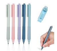 QOWUXHZ 5 Pezzi Matita Senza Inchiostro Con 1 Pc Gomme Da Cancellare Eterna Matita Per Scrivere Infinita Matita Infinita Matita Eterna Per Bambini Adulti Home Office Materiale Scolastico