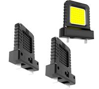 QOXEZY 2 Pack 14W LED Camping Lanterna Portatile Luce Ispezione 21V | Questa lanterna compatta a LED da 14 W fornisce un'illuminazione luminosa per attività all'aperto e spazi di lavoro bui.