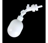 QOXEZY Accessori valvola a sfera galleggiante Controllo automatico a sfera con bianco e galleggiante realizzato da sistema idrico RO in plastica o qualsiasi altra applicazione