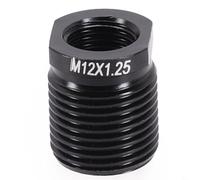 QOXEZY Adattatore pomello del cambio in lega di alluminio con filettatura interna per pomello universale (M12 x 1,25)