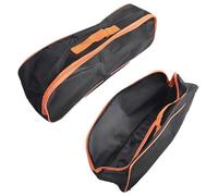 QOXEZY Borsa organizer per attrezzi di pulizia, 2 pezzi, chiusura a catena | Questi sacchetti organizer sono dotati di una chiusura sicura a catena e di una maniglia superiore per mantenere i tuoi