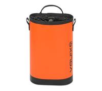 QOXEZY Borsa per attrezzi da arrampicata per arrampicata su roccia e albero, 17,5 x 10 x 27 cm, con organizer interno, corda a tiraggio rapido (arancione)